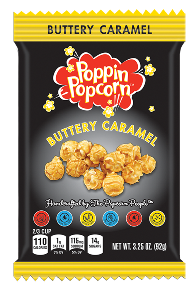 Poppin Popcorn Buttery Caramel Popcorn