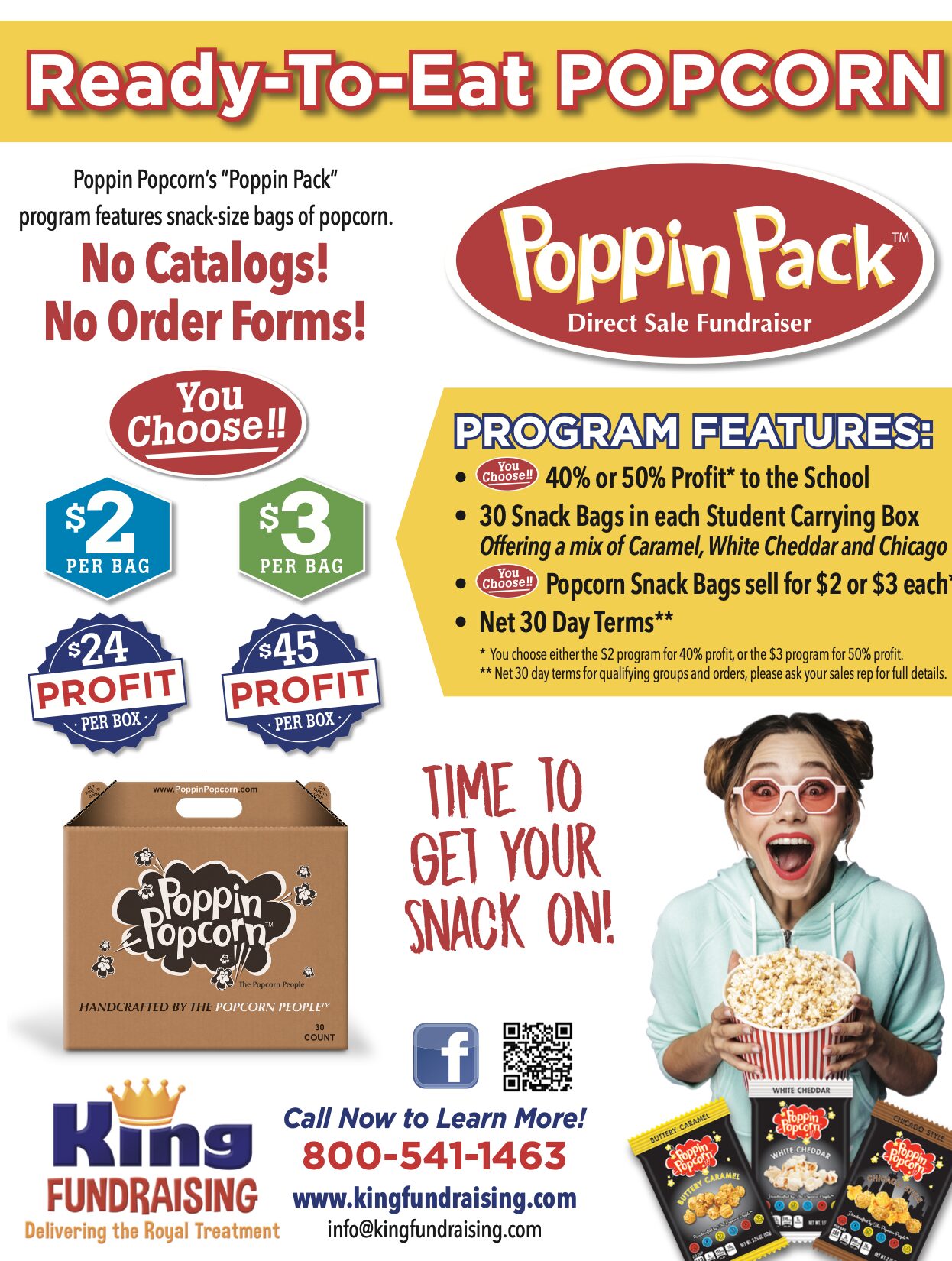 Popcorn Fundraiser Catalog Cover
